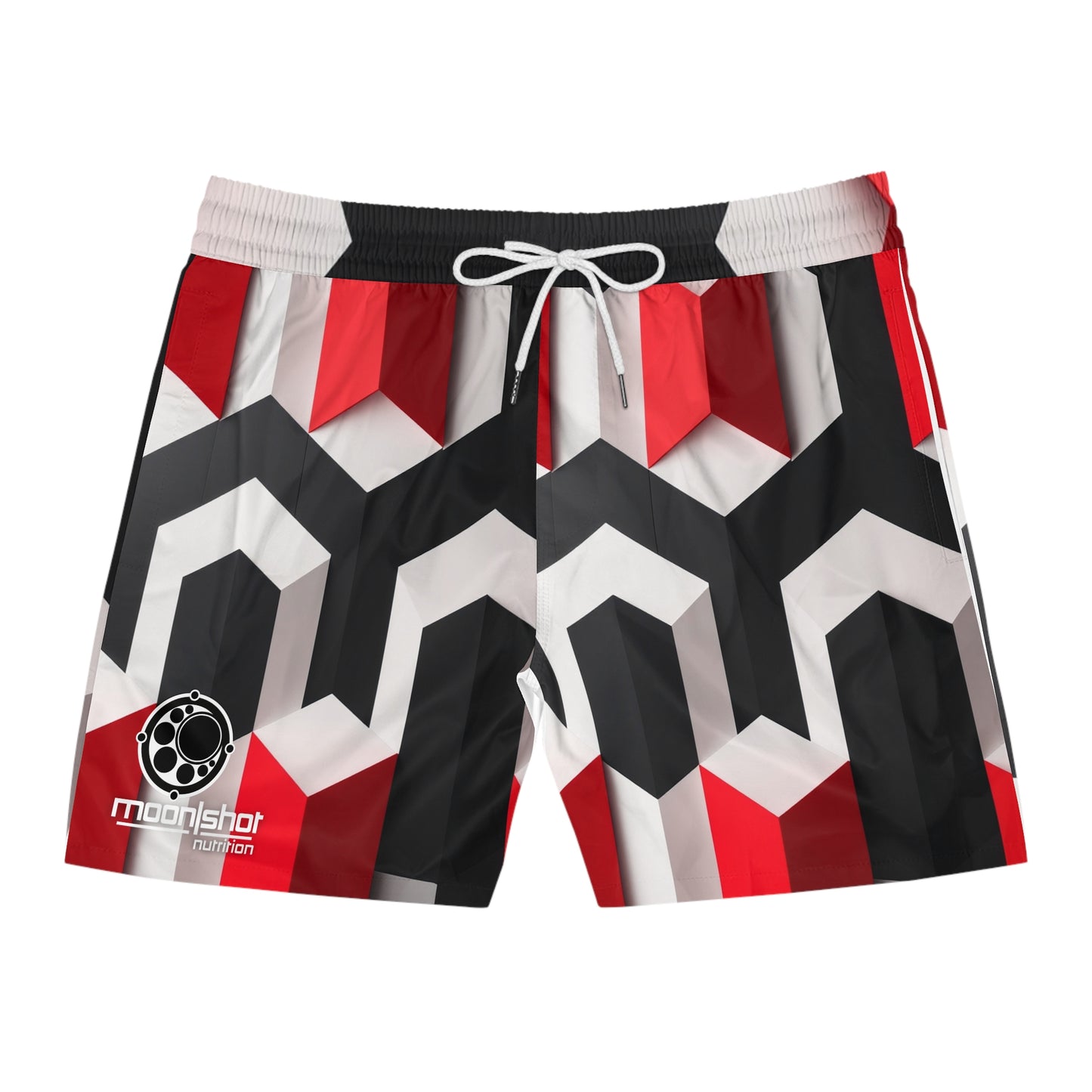 Moon|Shot Nutrition - Men's Mid-Length Swim Shorts (AOP)