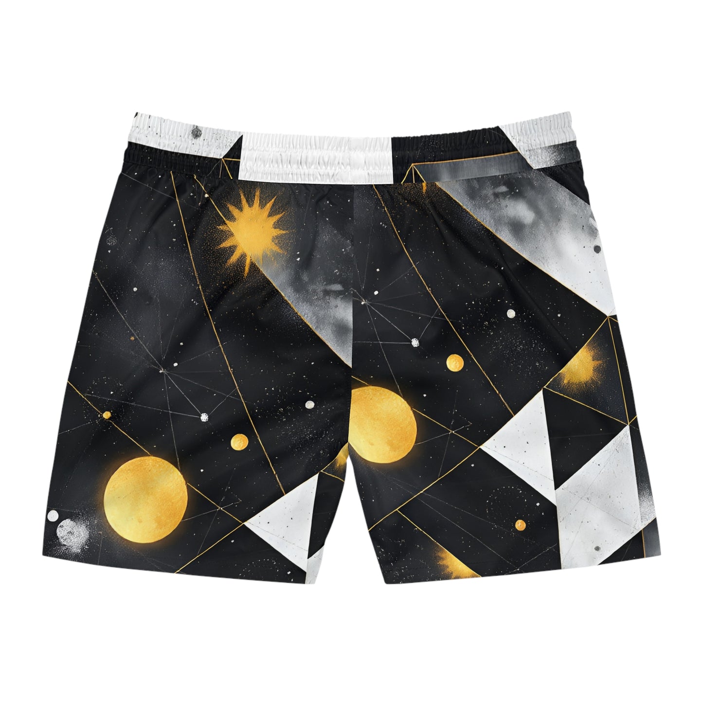 Men's Mid-Length Swim Shorts (AOP)