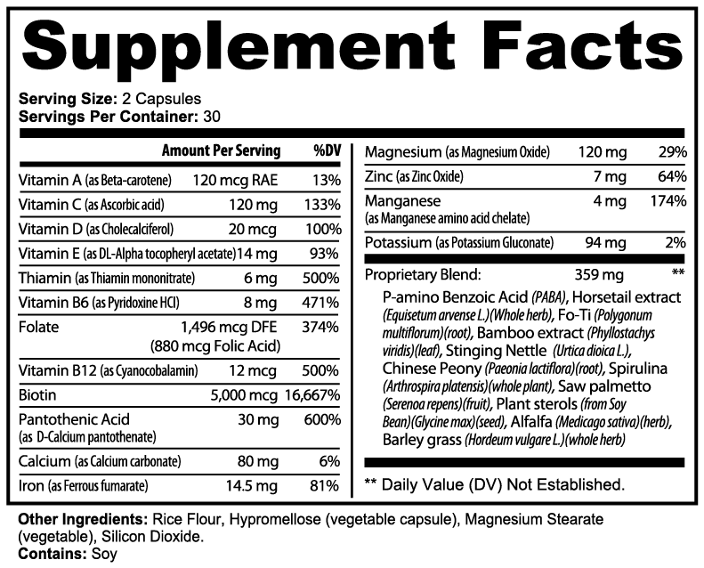 Moon|Shot Nutrition MoonCore Complete - Hair, Skin and Nails Essentials