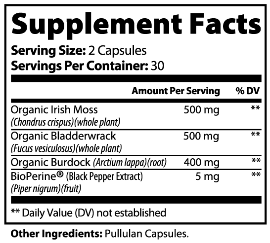 Moon|Shot Nutrition - Organic Sea Moss