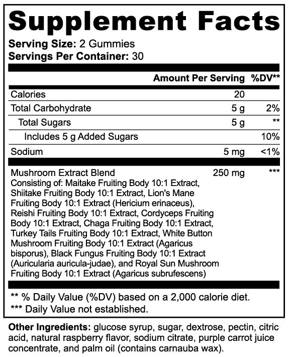 Moon|Shot Nutrition - Ultimate Mushroom Extract Complex