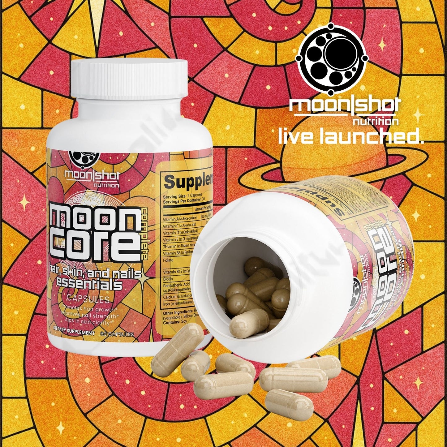 Moon|Shot Nutrition MoonCore Complete - Hair, Skin and Nails Essentials