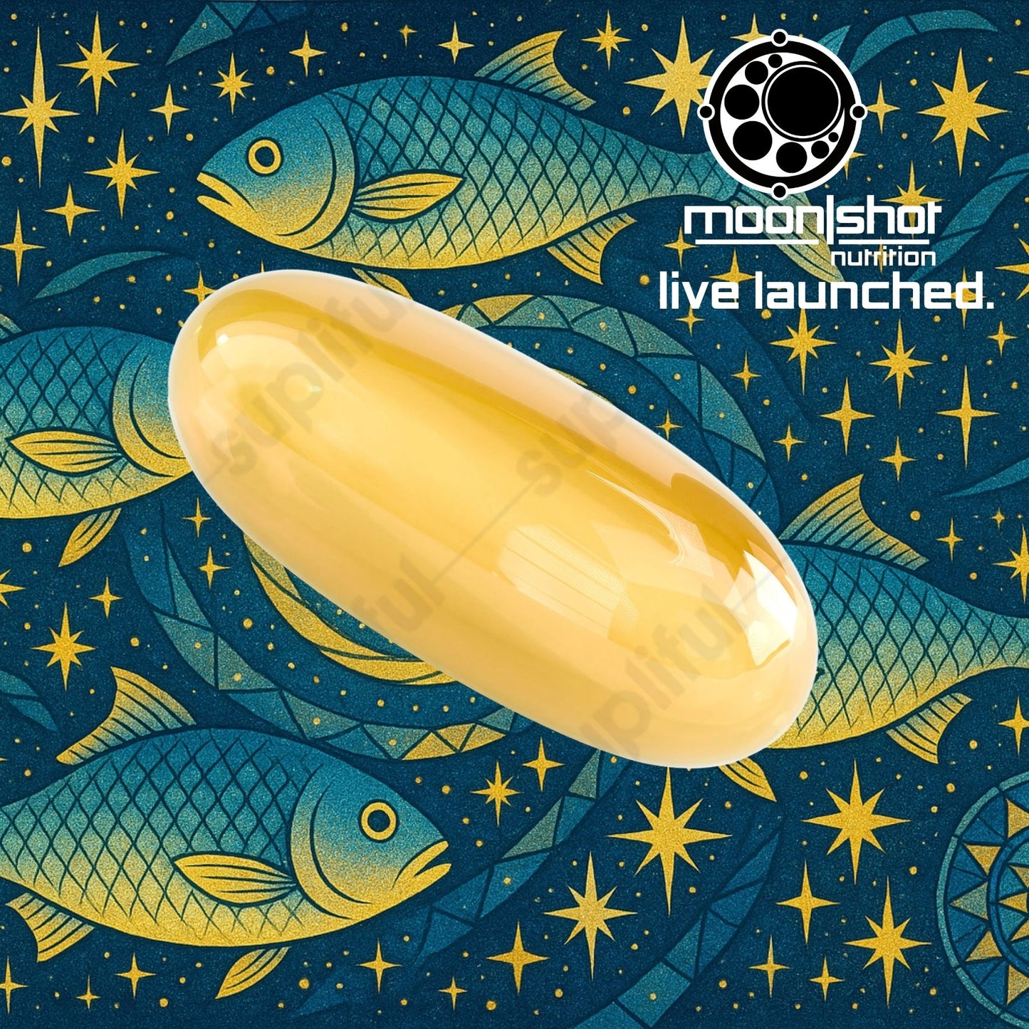 Moon|Shot Nutrition - Omega-3 EPA 180mg + DHA 120mg