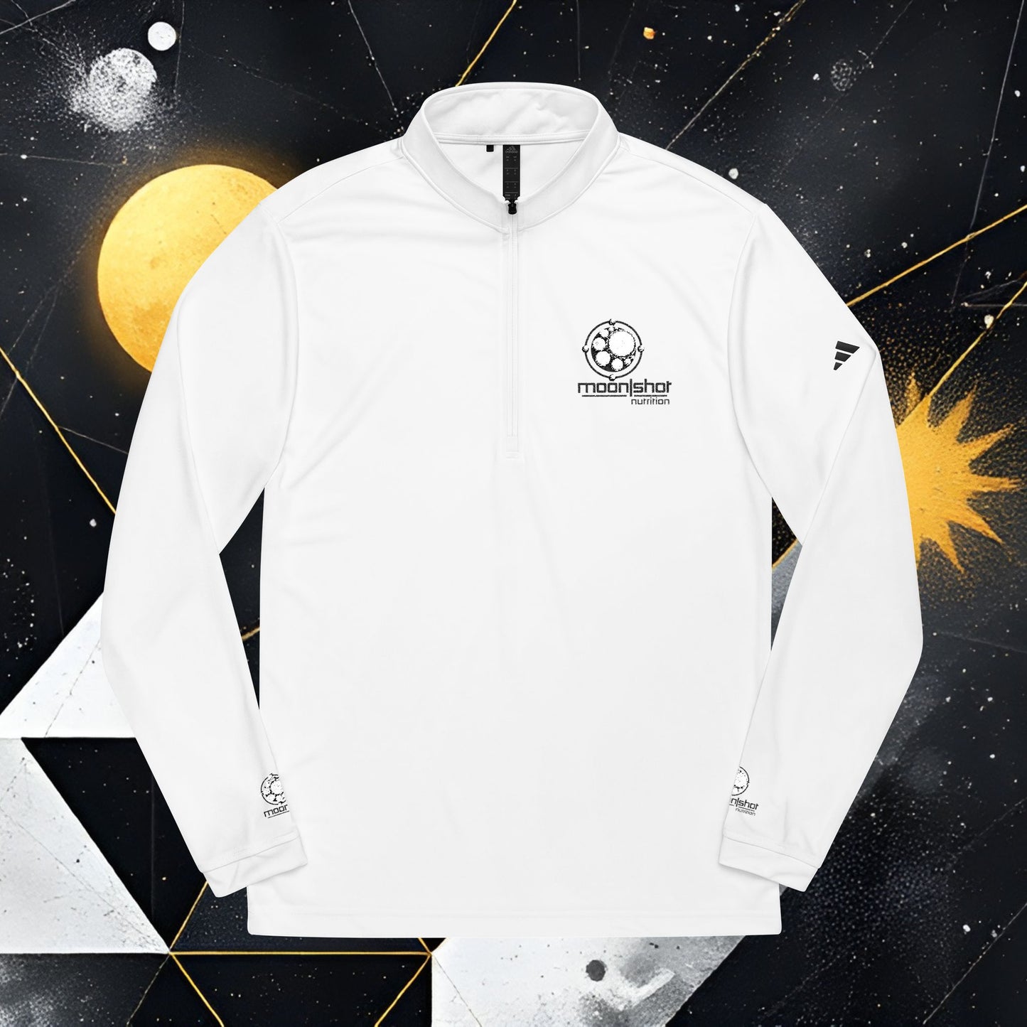 Moon|Shot Nutrition - Adidas® Quarter-Zip Pullover