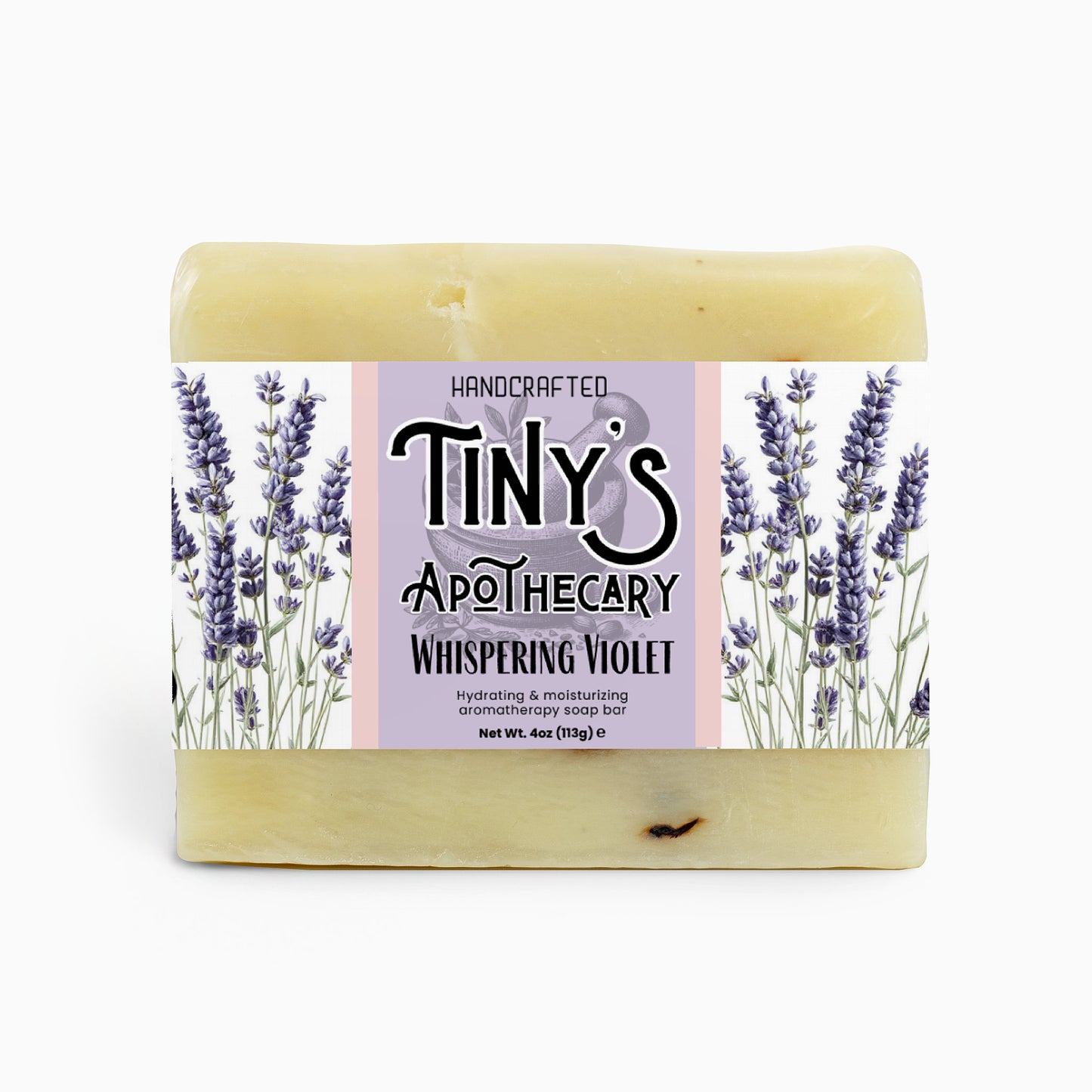 Tiny's Apothecary Handcrafted Calming Lavender Soap