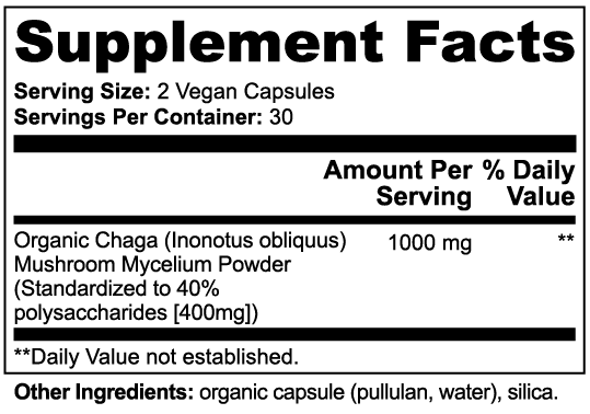 Moon|Shot Nutrition - Chaga Mushroom