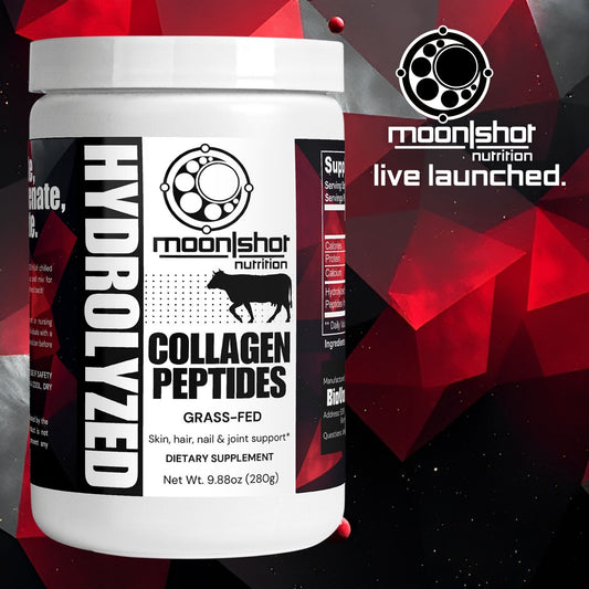 Moon|Shot Nutrition Grass-Fed Hydrolyzed Collagen Peptides