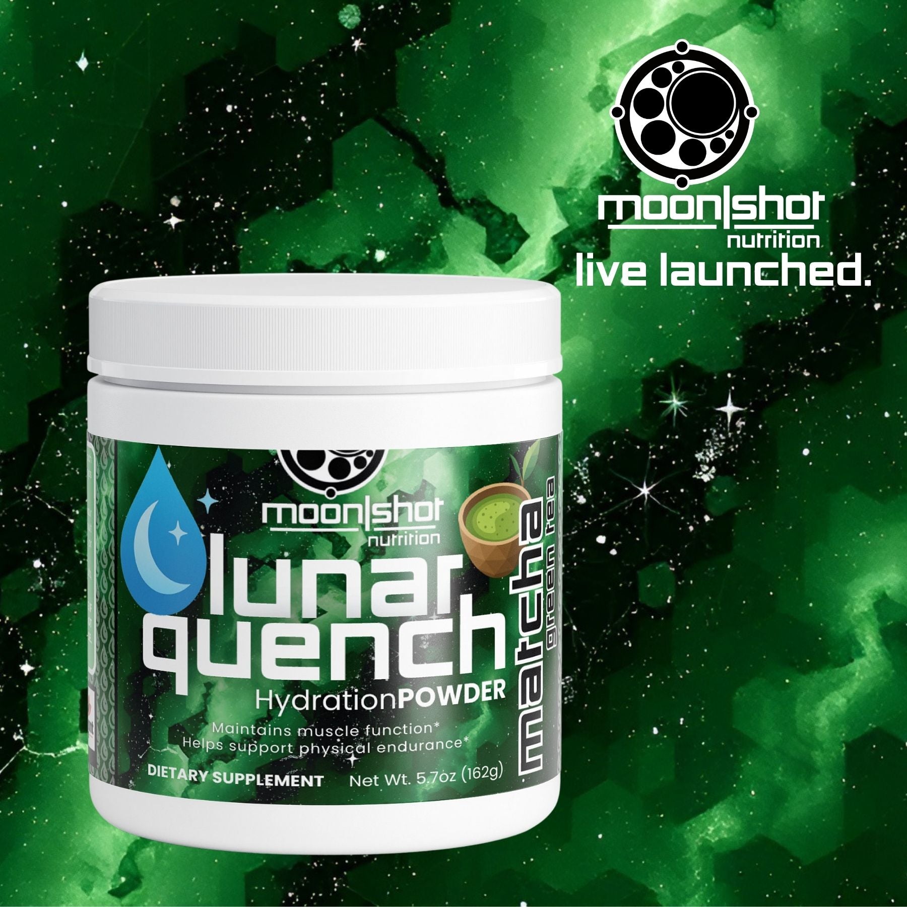 Moon|Shot Nutrition Lunar Quench - Matcha Green Tea – BioVant Labs