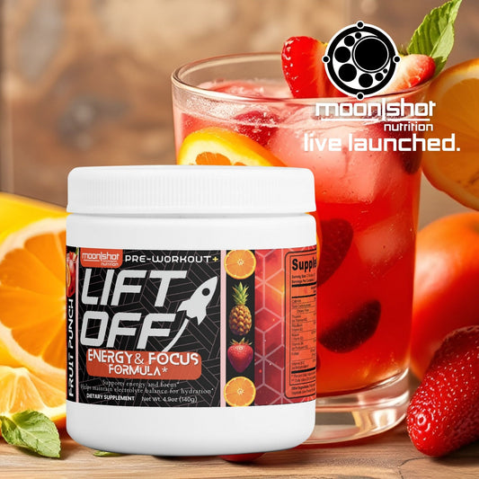 Moon|Shot Nutrition - Lift Off | Pre-Workout+(Fruit Punch)