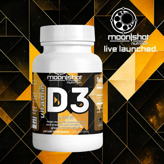 Moon|Shot Nutrition - Vitamin D3 2,000 IU