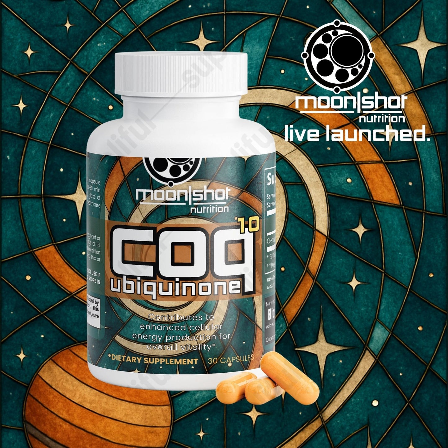 Moon|Shot Nutrition - CoQ10 Ubiquinone