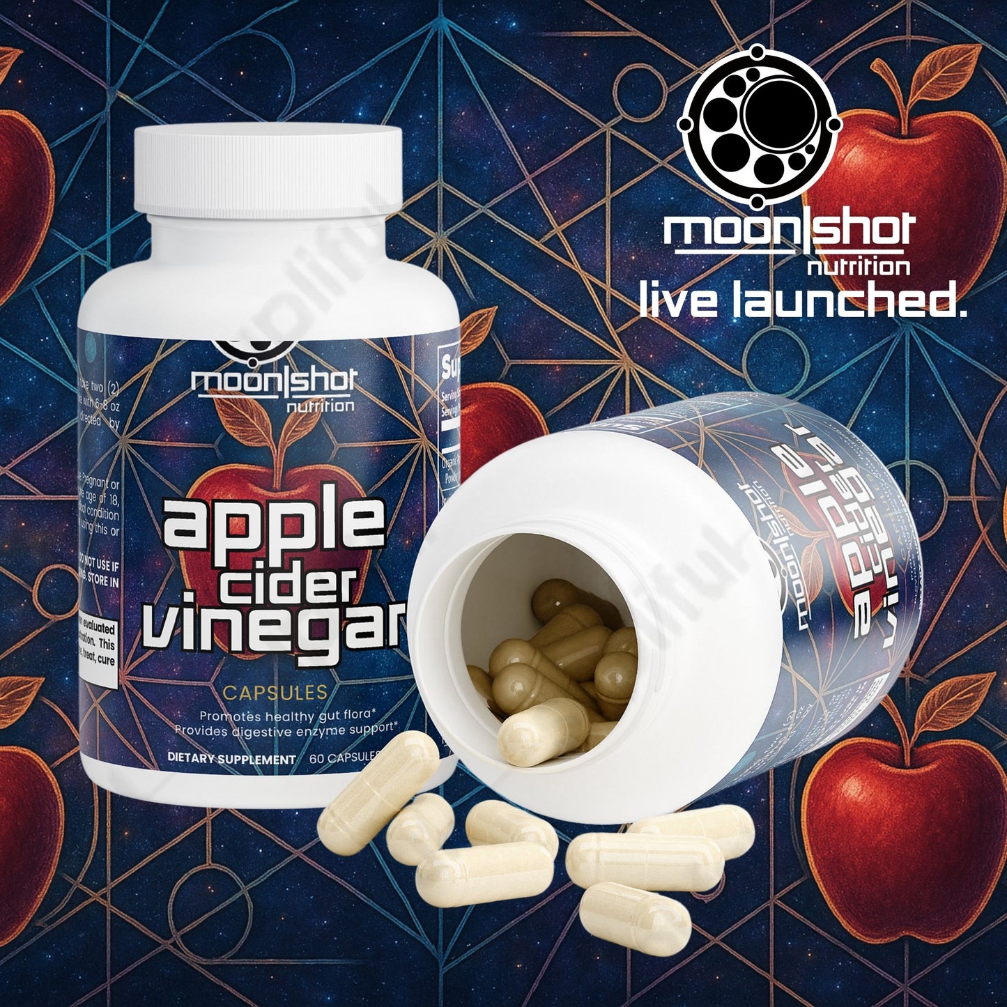 Moon|Shot Nutrition - Apple Cider Vinegar Capsules