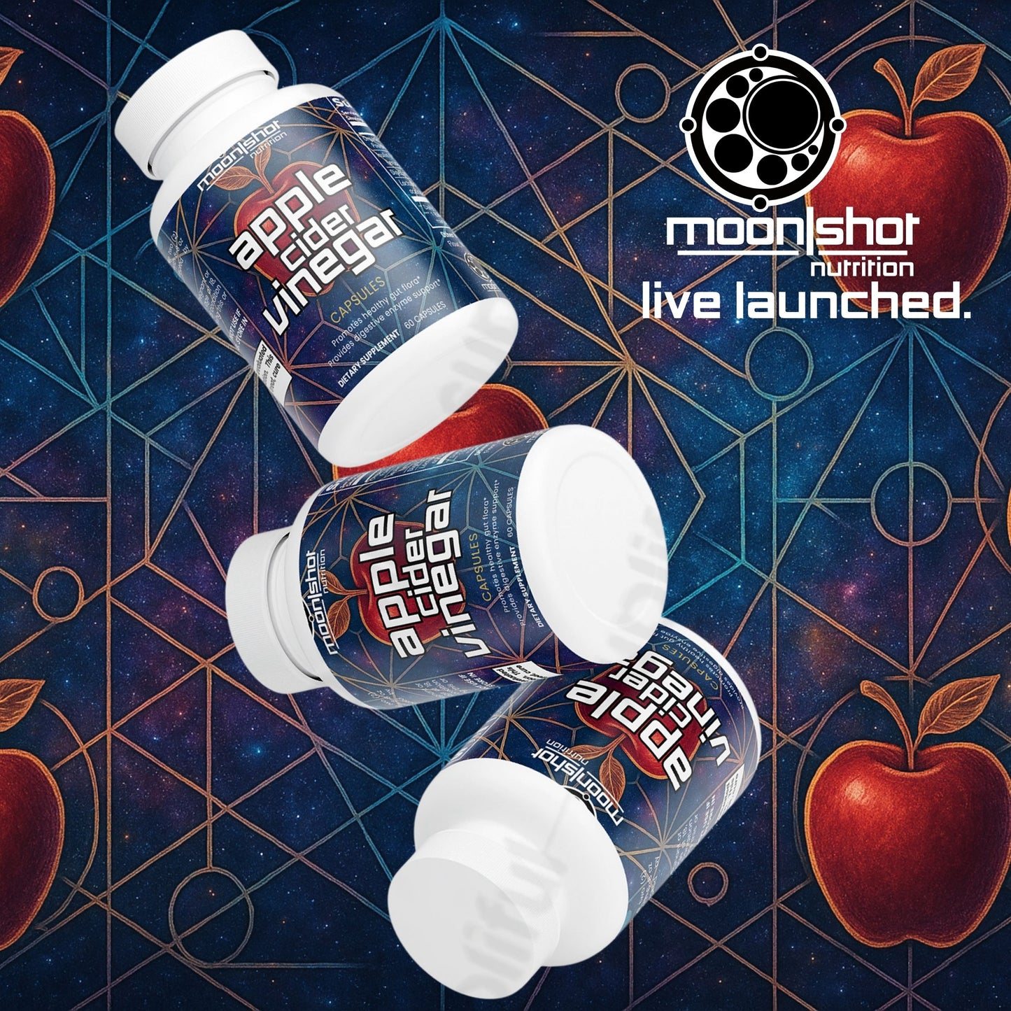 Moon|Shot Nutrition - Apple Cider Vinegar Capsules