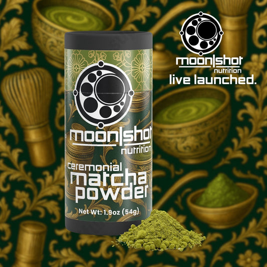 Moon|Shot Nutrition - Ceremonial Matcha Powder