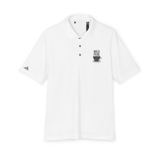 Wild Perk - Adidas Unisex Performance Polo (Black Embroidery)